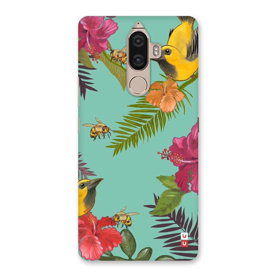 Flower Bird and Bee Back Case for Lenovo K8 Note