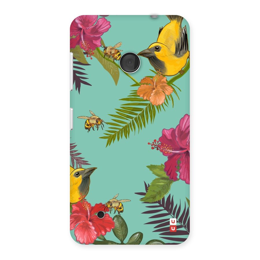 Flower Bird and Bee Back Case for Lumia 530