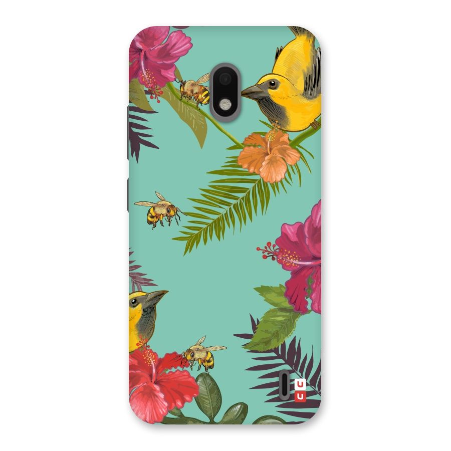 Flower Bird and Bee Back Case for Nokia 2.2