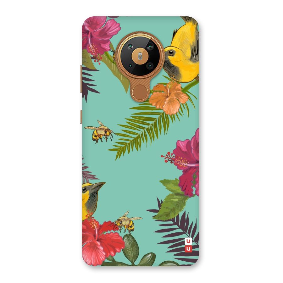 Flower Bird and Bee Back Case for Nokia 5.3