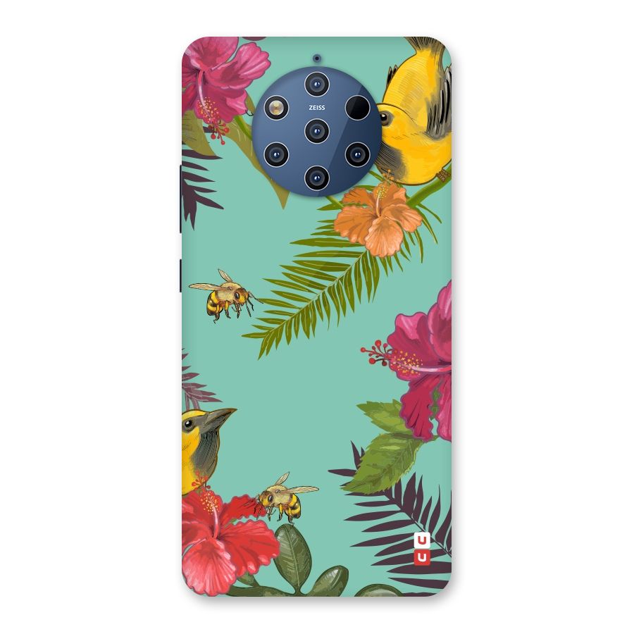 Flower Bird and Bee Back Case for Nokia 9 PureView