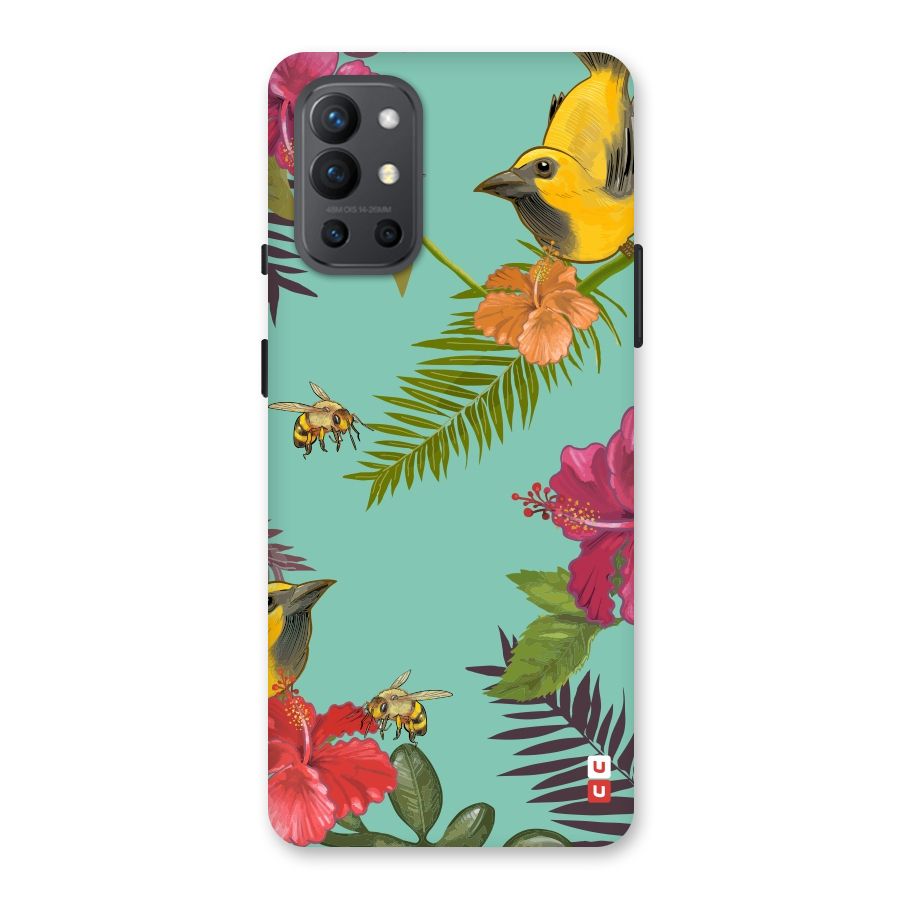 Flower Bird and Bee Back Case for OnePlus 9R