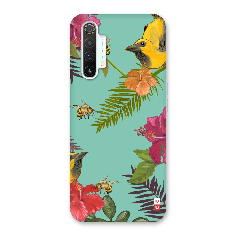 Flower Bird and Bee Back Case for Realme X3 SuperZoom
