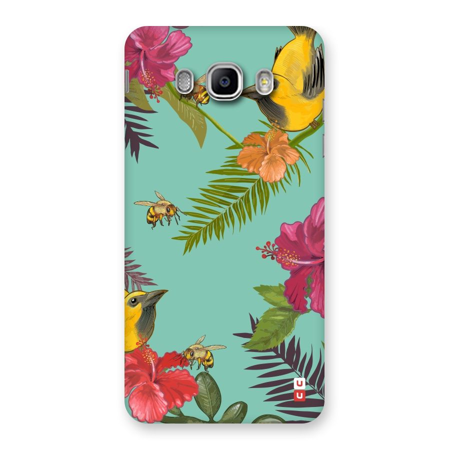 Flower Bird and Bee Back Case for Samsung Galaxy J5 2016