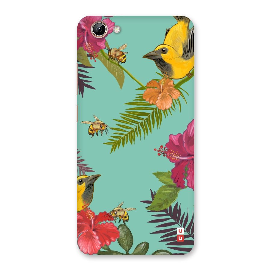 Flower Bird and Bee Back Case for Vivo Y71