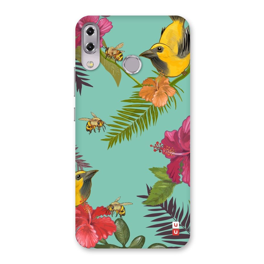 Flower Bird and Bee Back Case for Zenfone 5Z