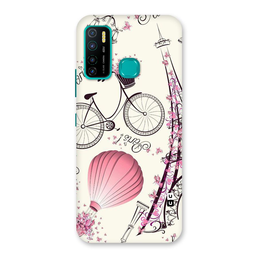 Flower Clipart Back Case for Infinix Hot 9 Pro