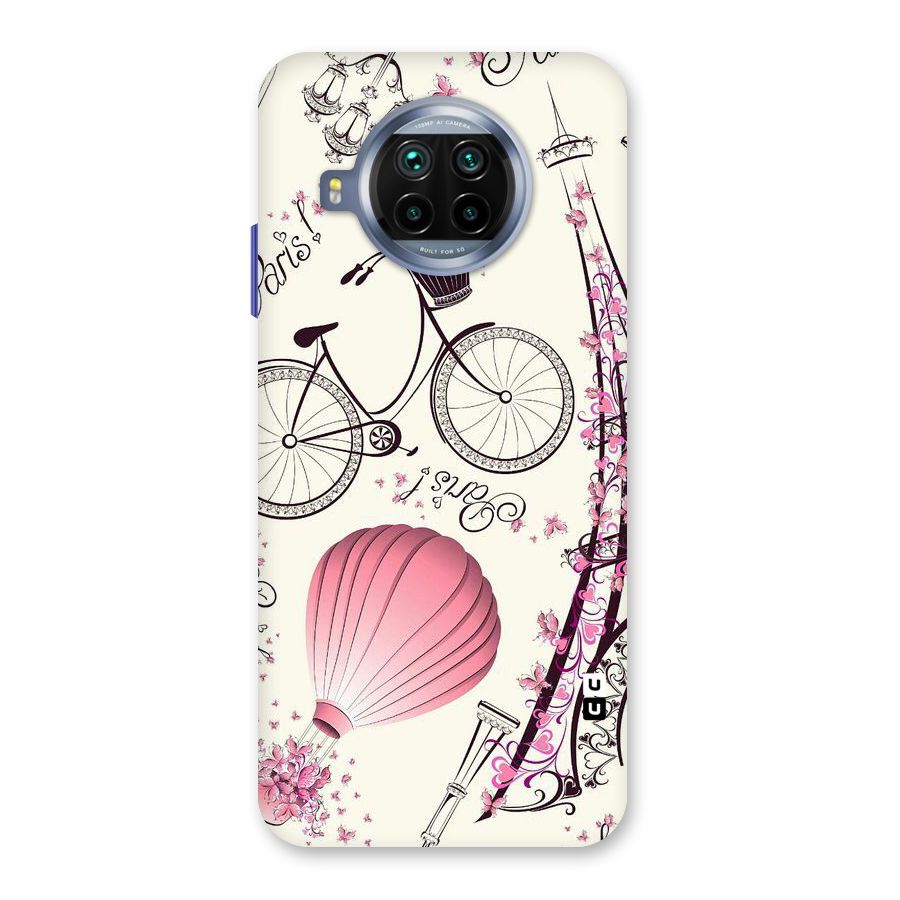 Flower Clipart Back Case for Mi 10i
