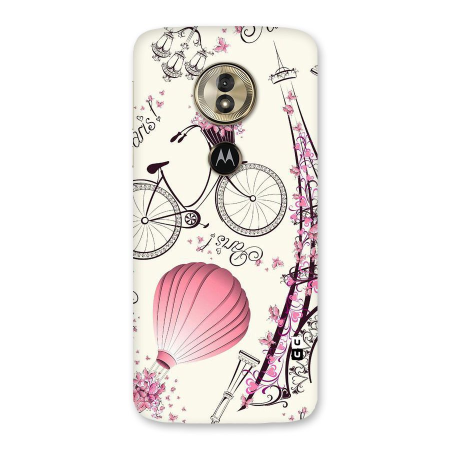Flower Clipart Back Case for Moto G6 Play