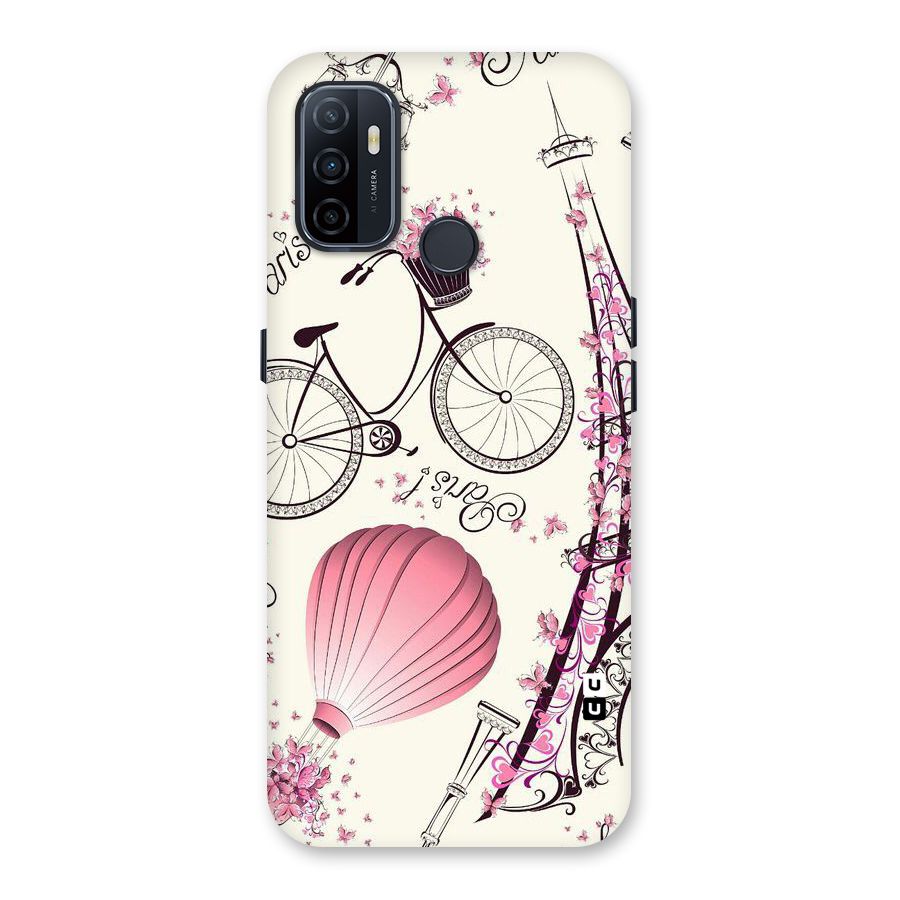 Flower Clipart Back Case for Oppo A32