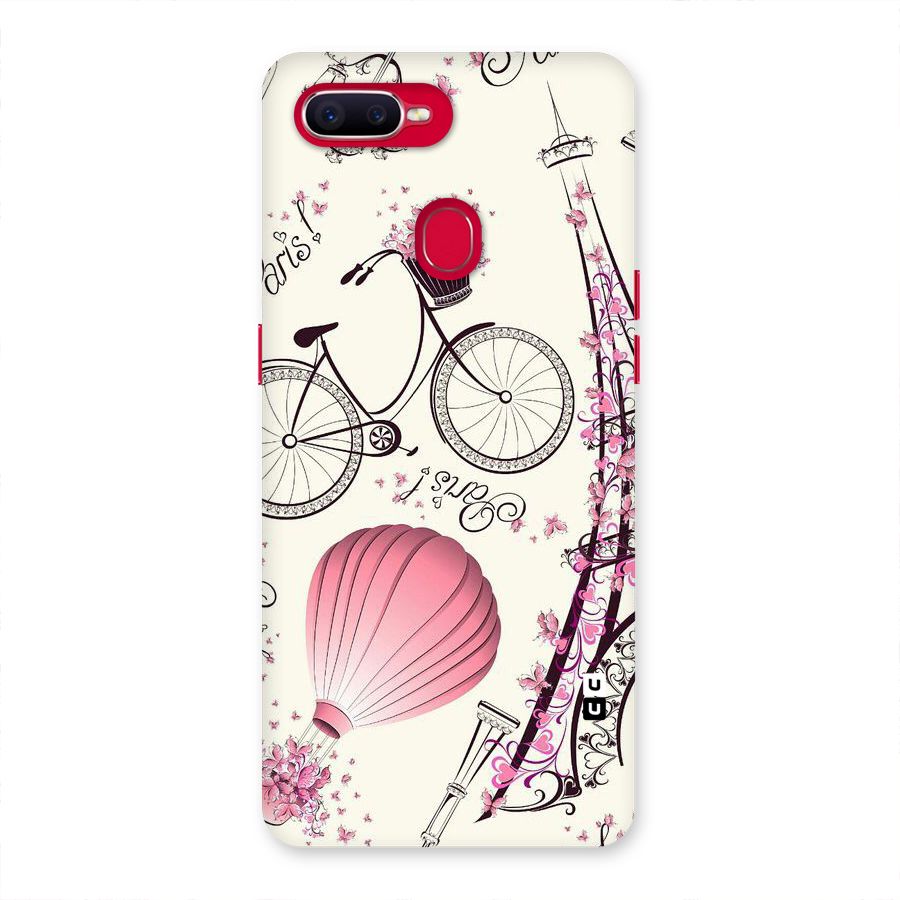 Flower Clipart Back Case for Oppo F9 Pro