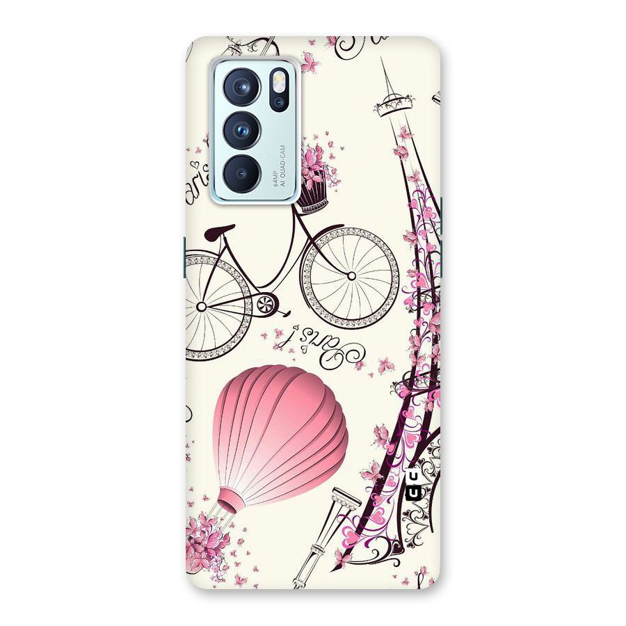 Flower Clipart Back Case for Oppo Reno6 Pro 5G