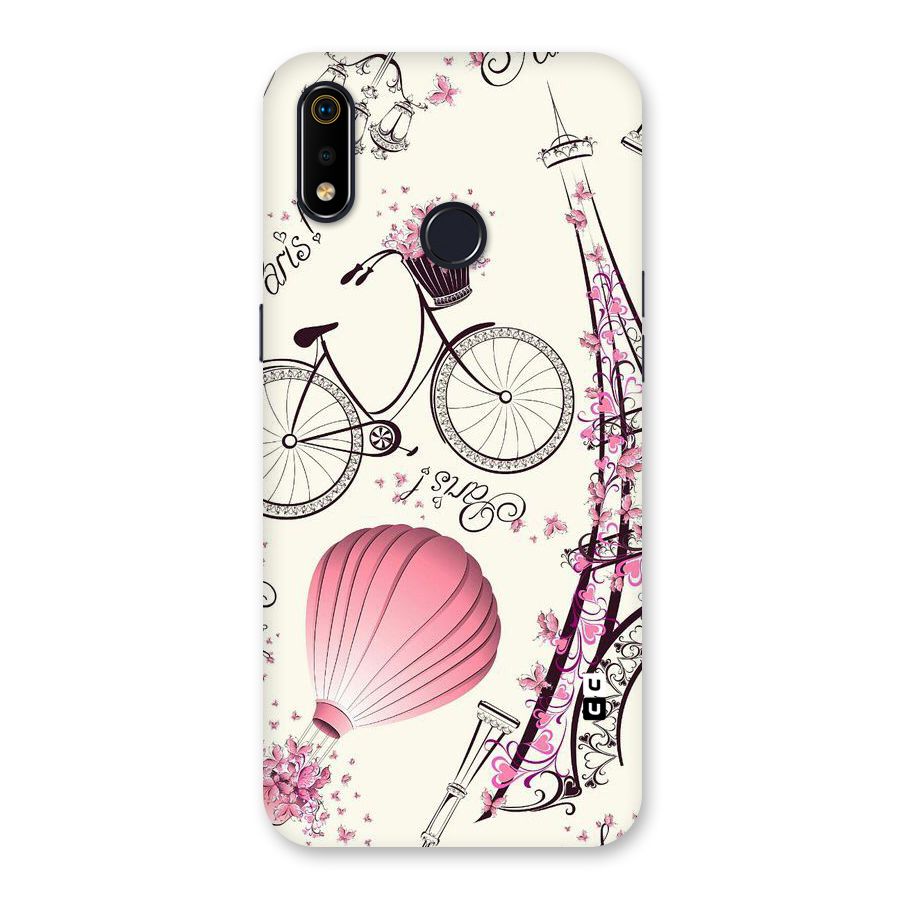 Flower Clipart Back Case for Realme 3i