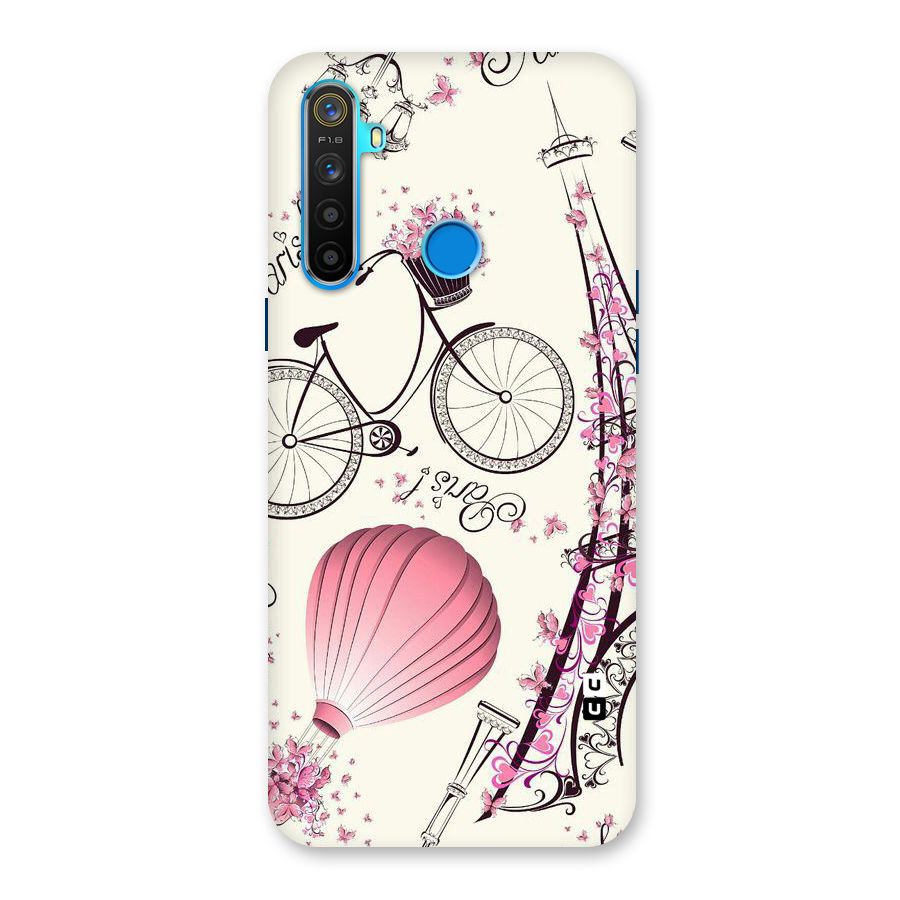 Flower Clipart Back Case for Realme 5