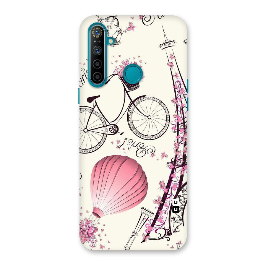 Flower Clipart Back Case for Realme 5i
