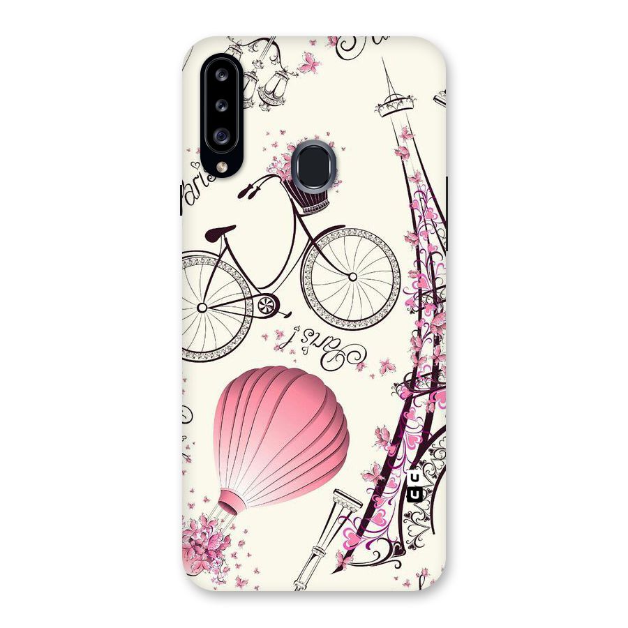 Flower Clipart Back Case for Samsung Galaxy A20s