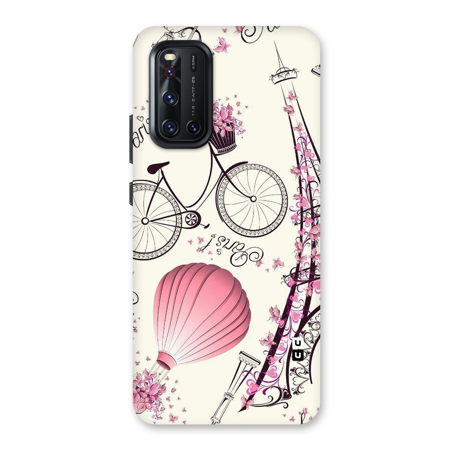 Flower Clipart Back Case for Vivo V19