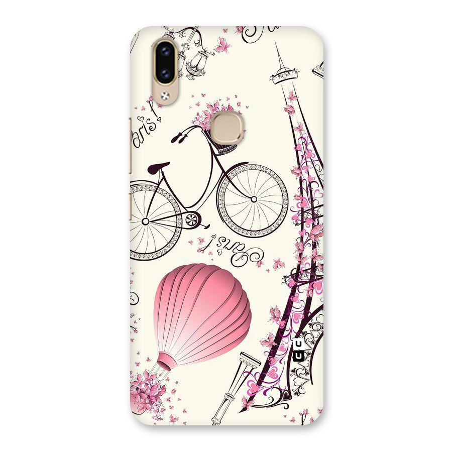 Flower Clipart Back Case for Vivo V9 Youth