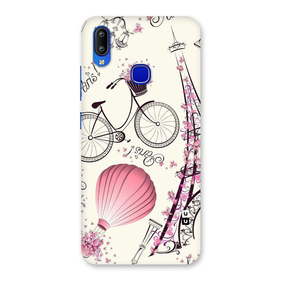 Flower Clipart Back Case for Vivo Y91
