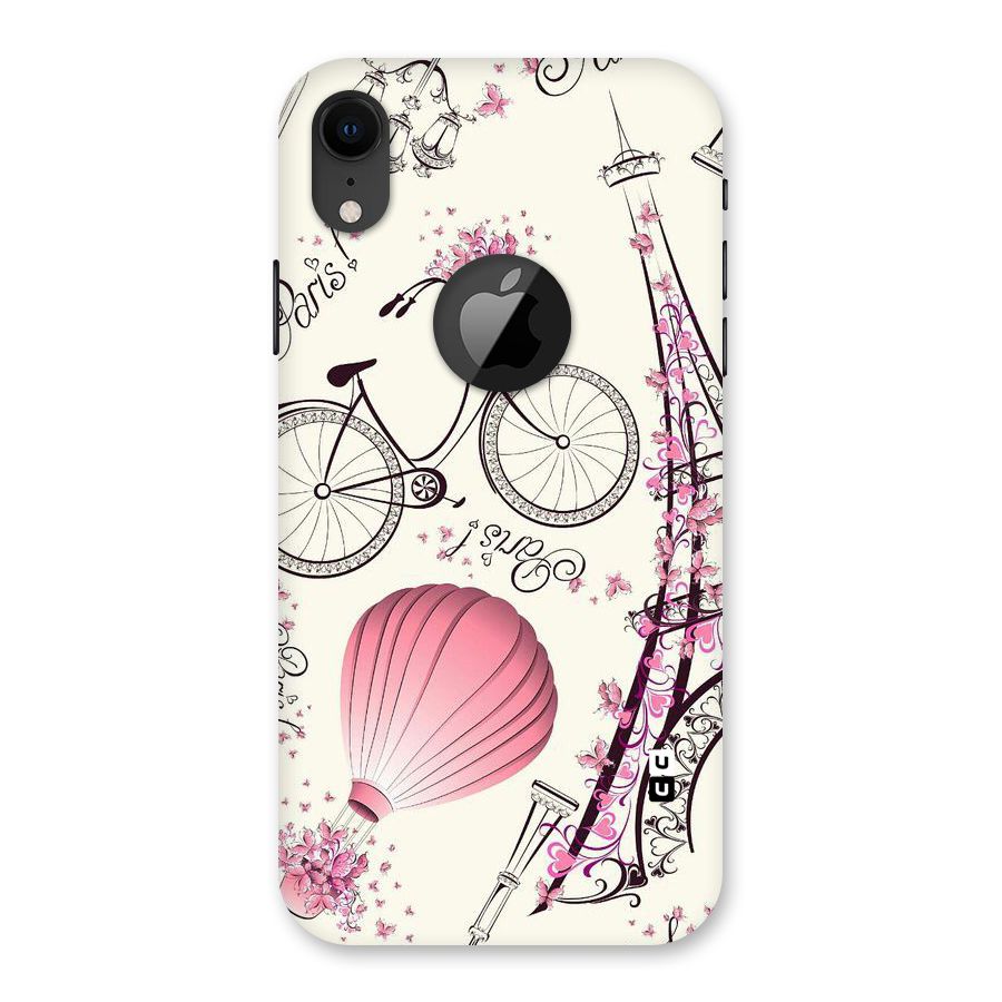 Flower Clipart Back Case for iPhone XR Logo Cut