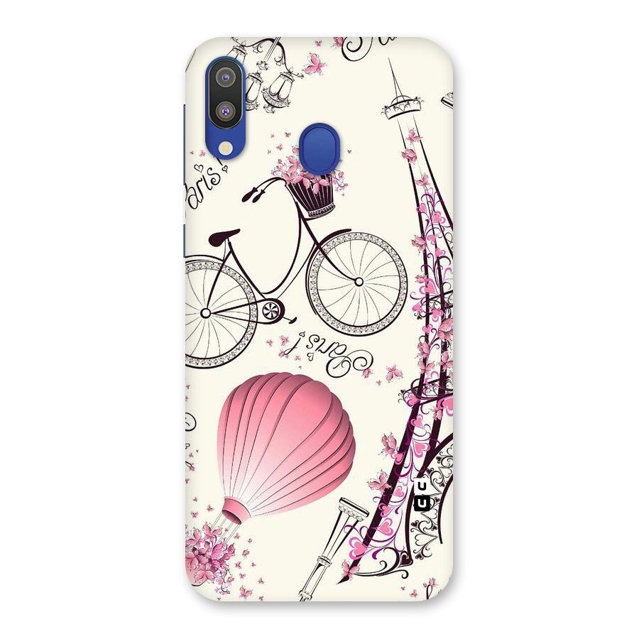 Flower Clipart Design Back Case for Galaxy M20