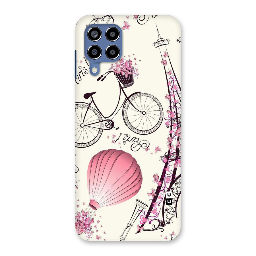 Flower Clipart Design Back Case for Galaxy M53 5G