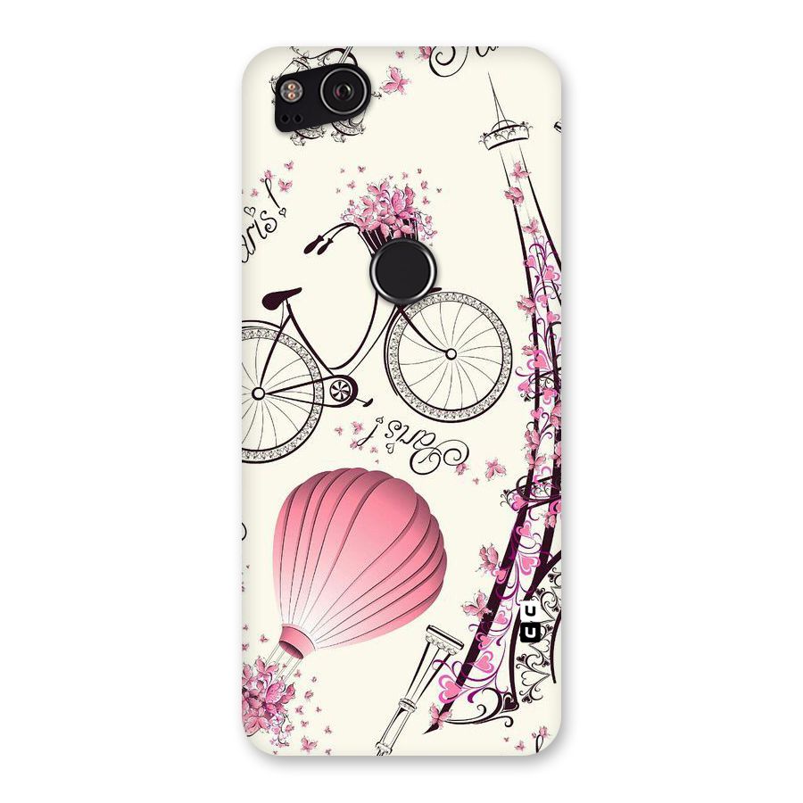 Flower Clipart Design Back Case for Google Pixel 2