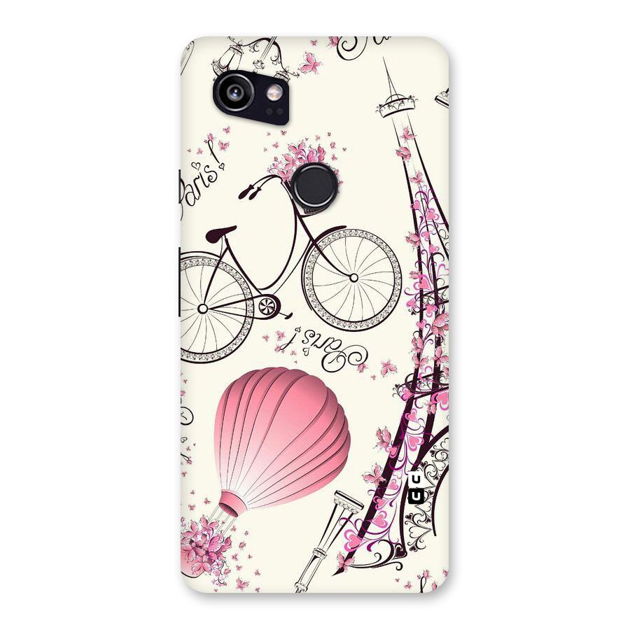 Flower Clipart Design Back Case for Google Pixel 2 XL