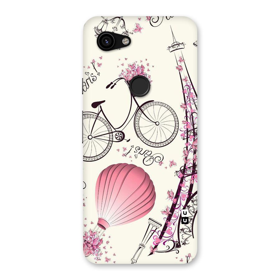Flower Clipart Design Back Case for Google Pixel 3a