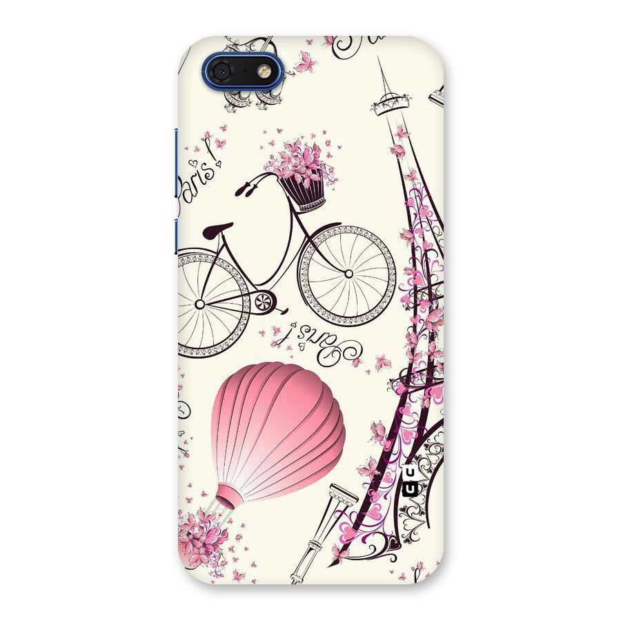 Flower Clipart Design Back Case for Honor 7s