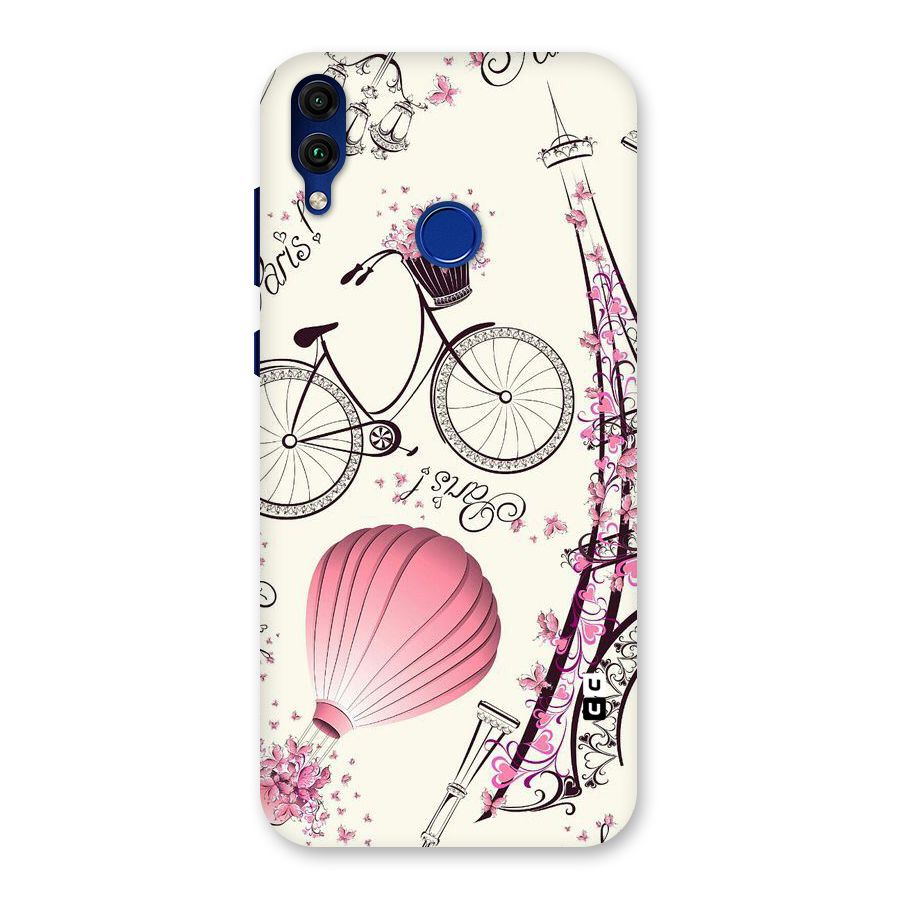 Flower Clipart Design Back Case for Honor 8C