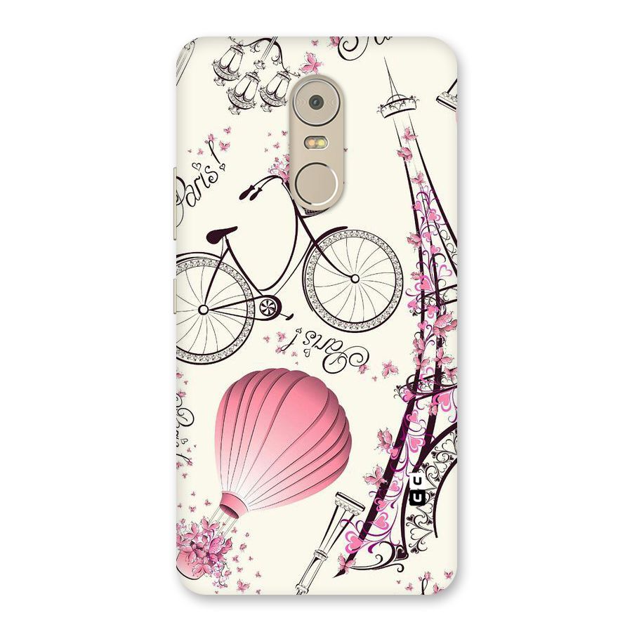 Flower Clipart Design Back Case for Lenovo K6 Note