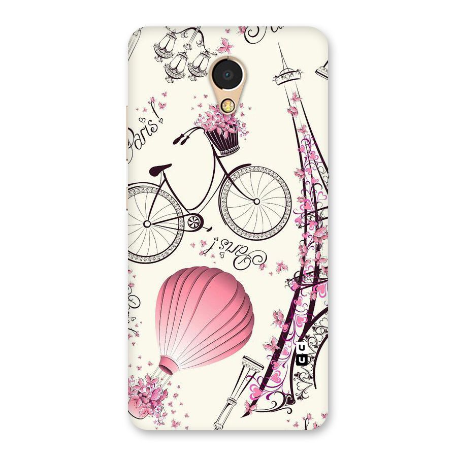 Flower Clipart Design Back Case for Lenovo P2