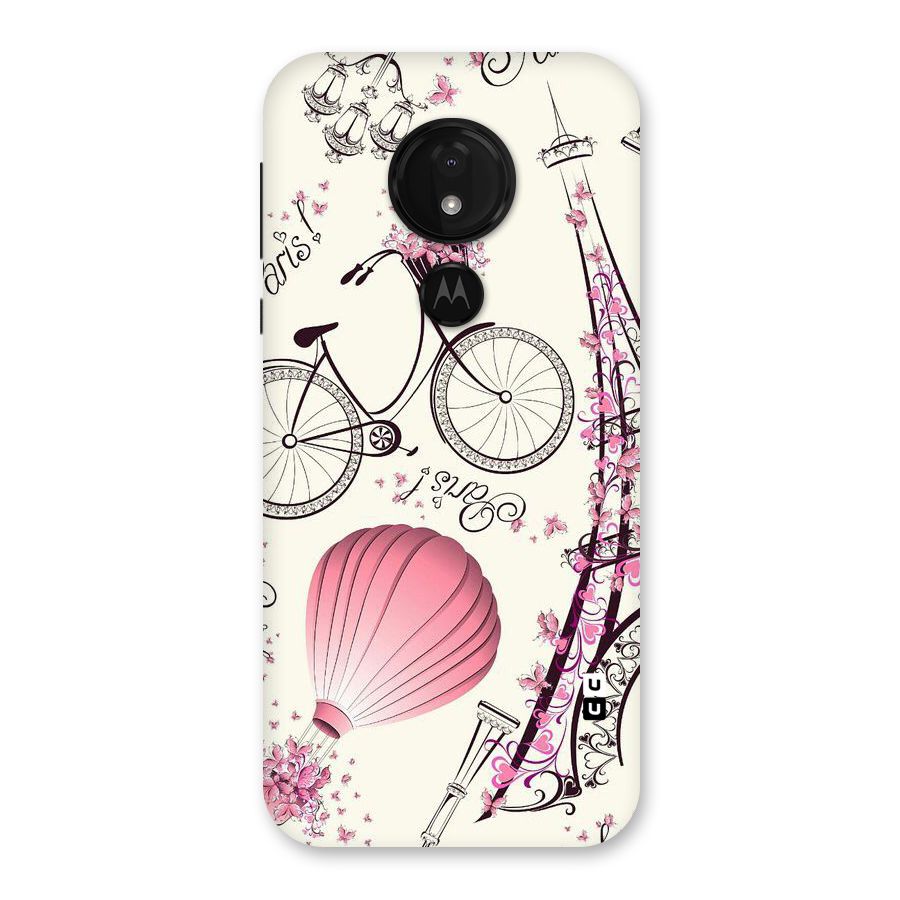 Flower Clipart Design Back Case for Moto G7 Power