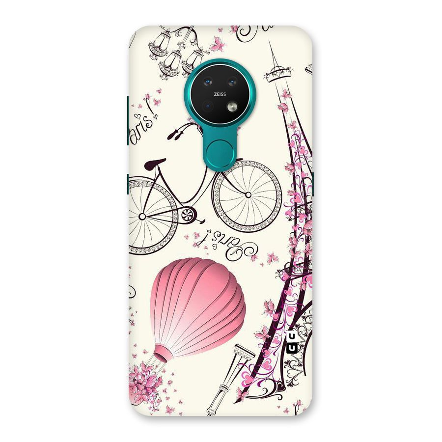 Flower Clipart Design Back Case for Nokia 7.2
