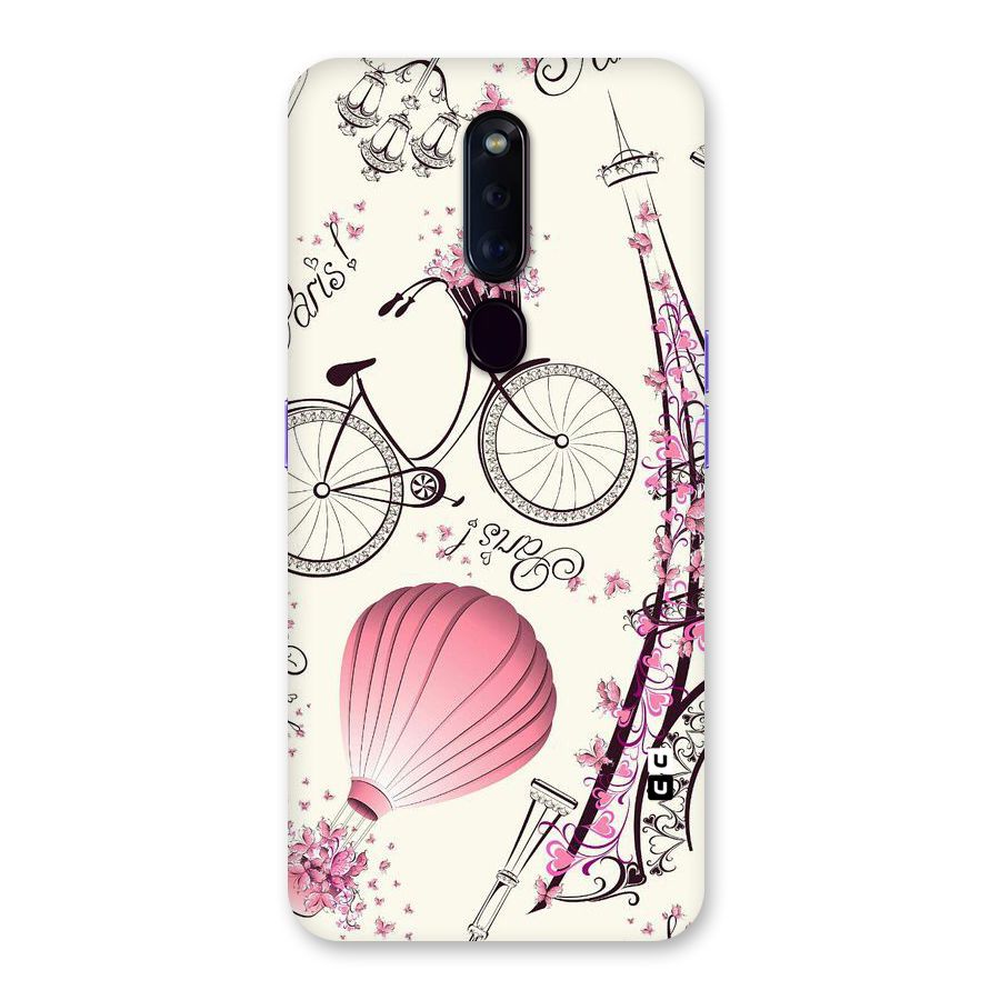 Flower Clipart Design Back Case for Oppo F11 Pro