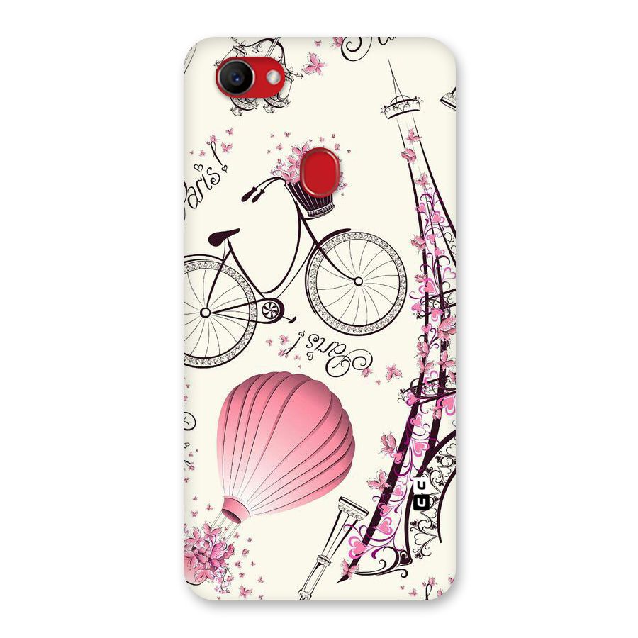 Flower Clipart Design Back Case for Oppo F7