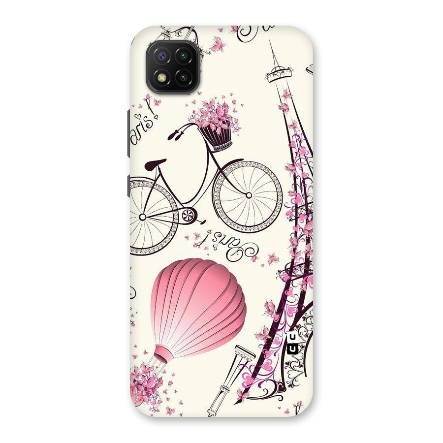 Flower Clipart Design Back Case for Poco C3