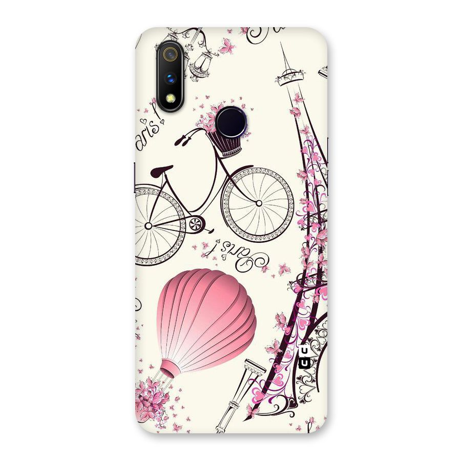 Flower Clipart Design Back Case for Realme 3 Pro