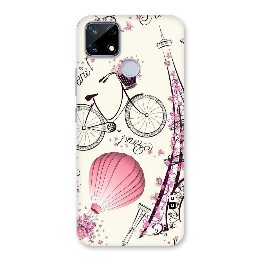 Flower Clipart Design Back Case for Realme Narzo 20