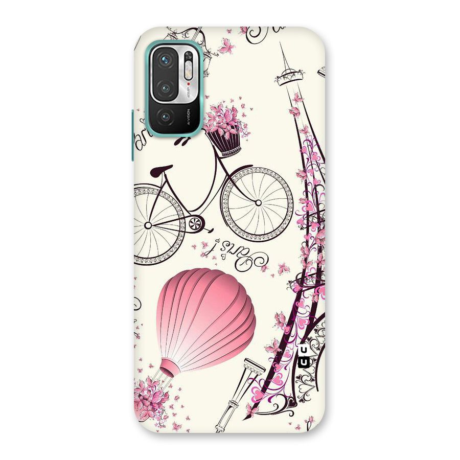 Flower Clipart Design Back Case for Redmi Note 10T 5G