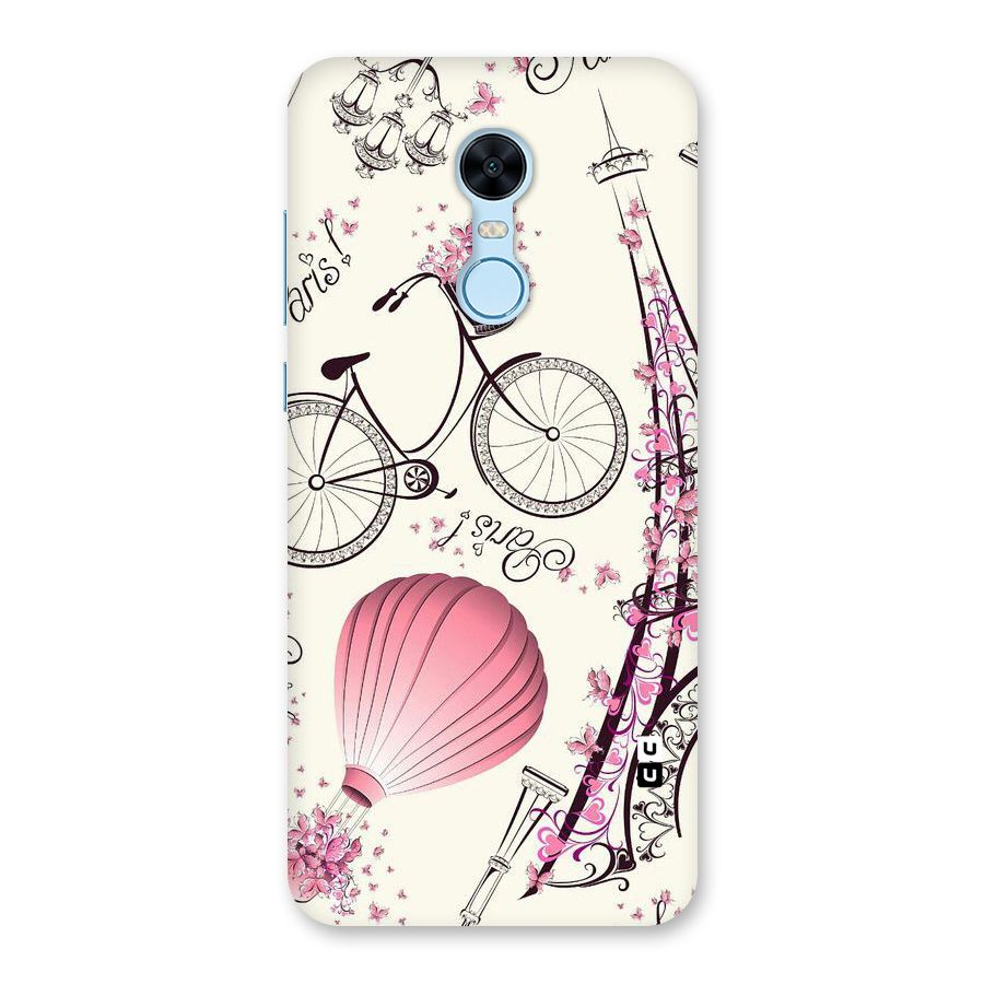 Flower Clipart Design Back Case for Redmi Note 5