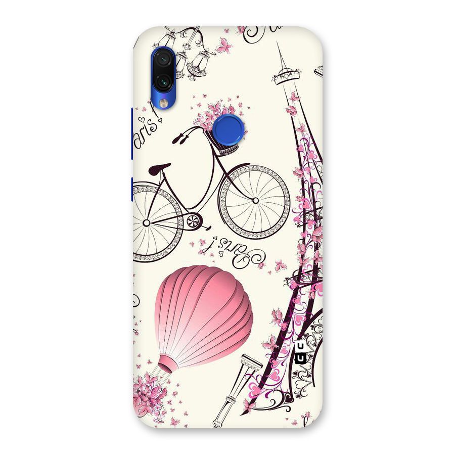 Flower Clipart Design Back Case for Redmi Note 7S
