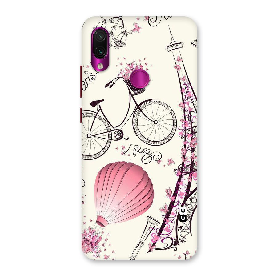 Flower Clipart Design Back Case for Redmi Note 7 Pro
