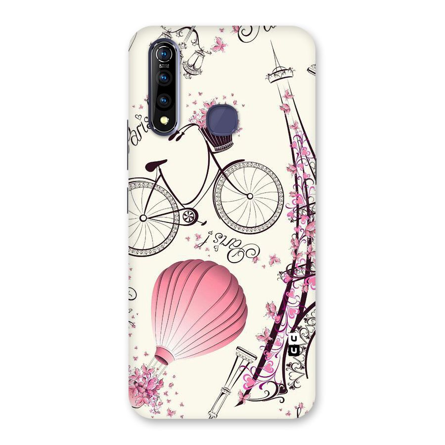 Flower Clipart Design Back Case for Vivo Z1 Pro