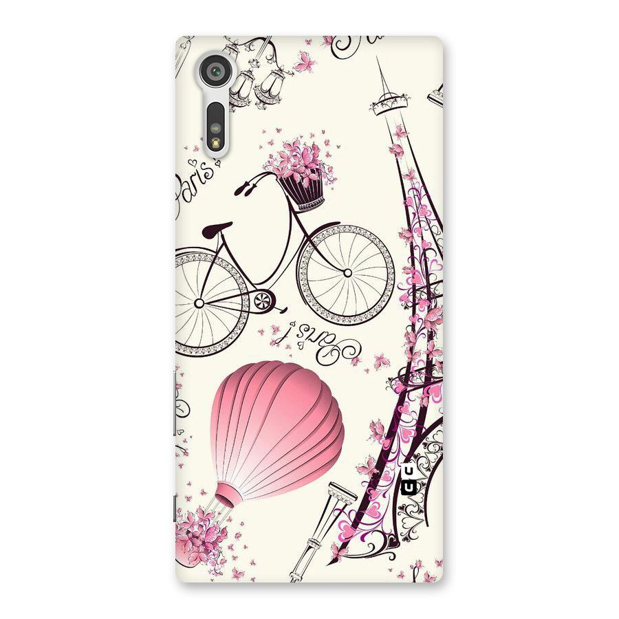 Flower Clipart Design Back Case for Xperia XZ