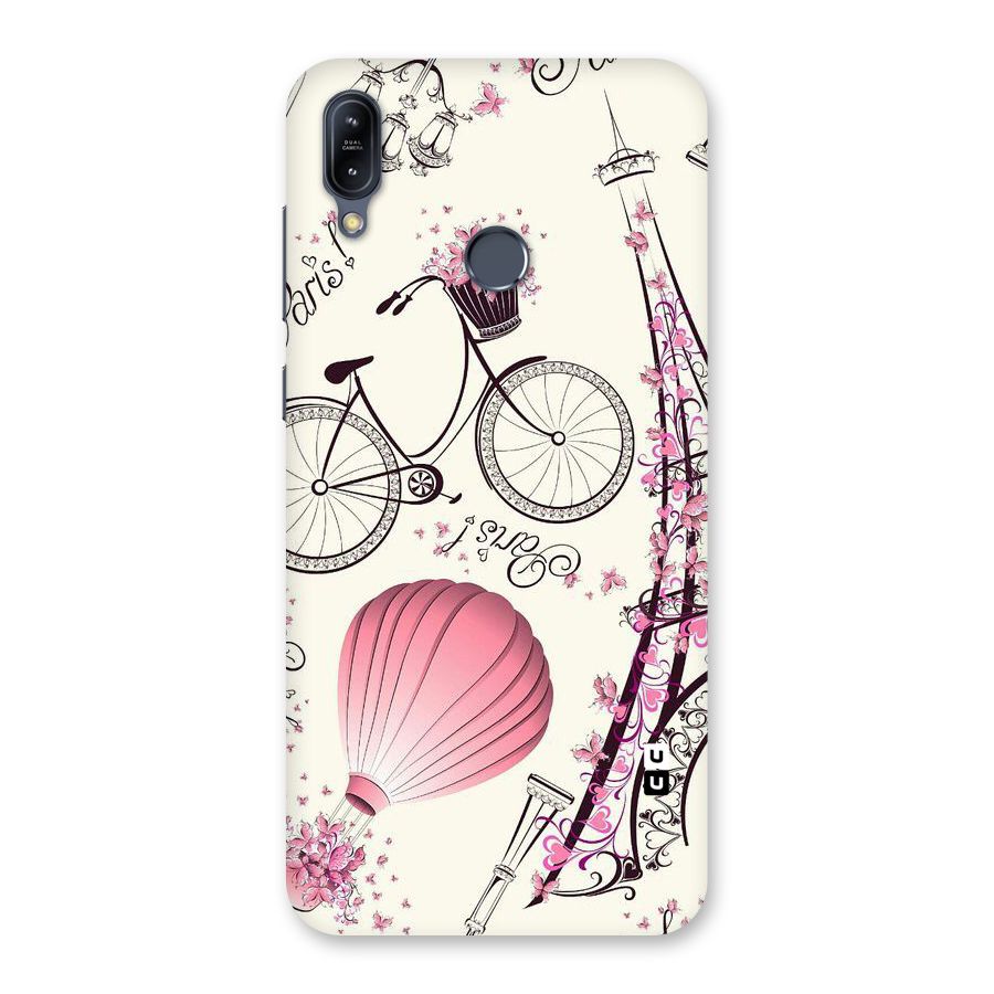 Flower Clipart Design Back Case for Zenfone Max M2