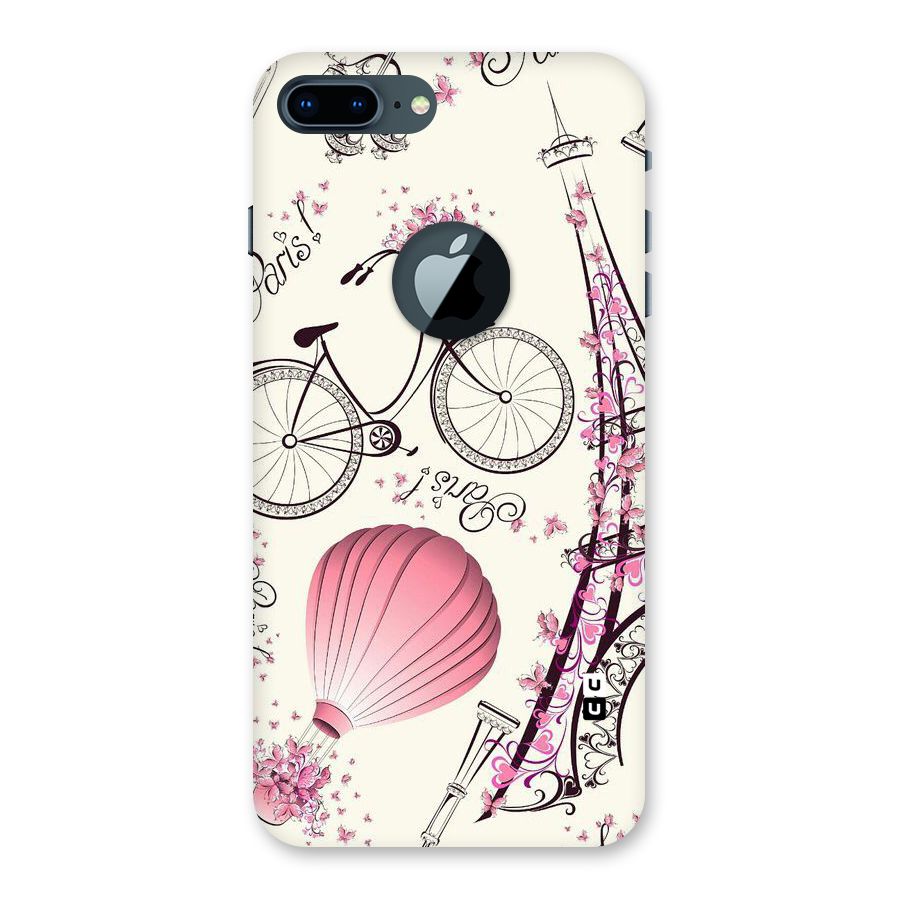 Flower Clipart Design Back Case for iPhone 7 Plus Logo Cut