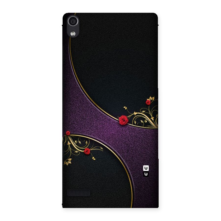 Flower Curves Back Case for Ascend P6