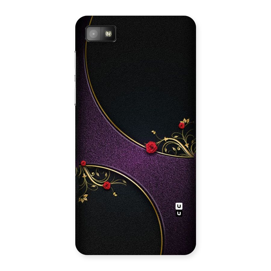 Flower Curves Back Case for Blackberry Z10